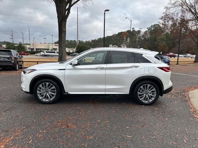 new 2025 INFINITI QX50 car, priced at $50,260