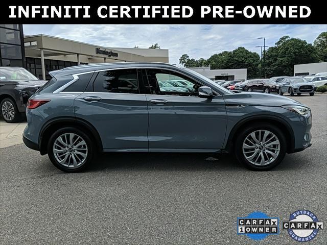 used 2023 INFINITI QX50 car, priced at $33,467