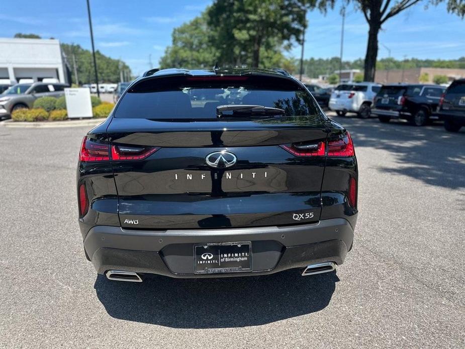 new 2025 INFINITI QX55 car, priced at $57,180