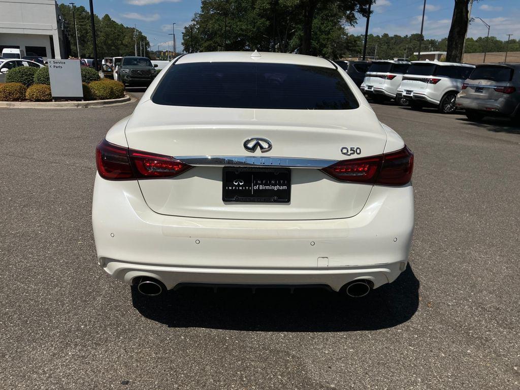 used 2022 INFINITI Q50 car, priced at $30,000