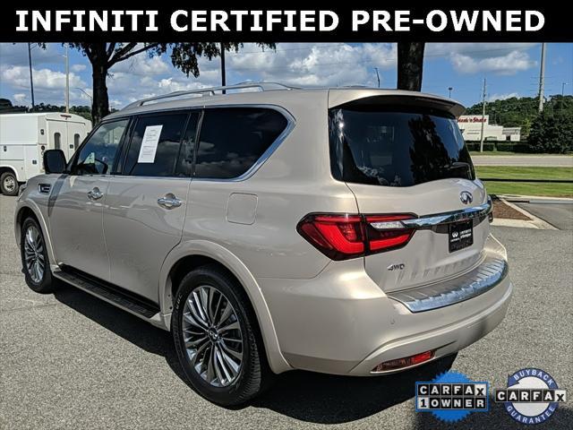 used 2021 INFINITI QX80 car, priced at $44,322