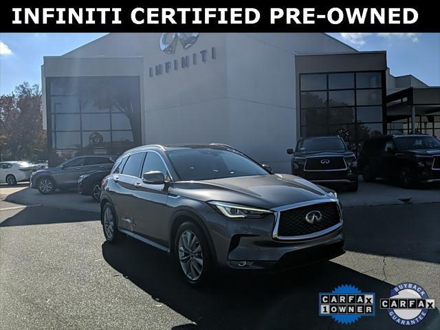 used 2021 INFINITI QX50 car, priced at $28,034