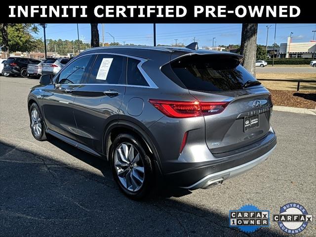 used 2021 INFINITI QX50 car, priced at $28,034