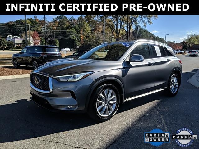 used 2021 INFINITI QX50 car, priced at $28,034