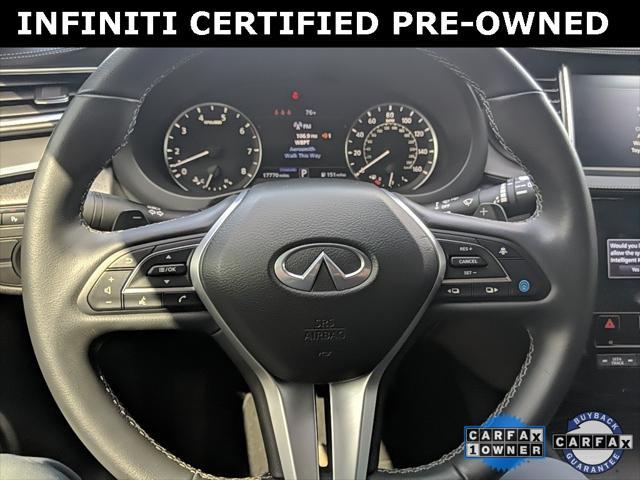 used 2023 INFINITI QX55 car, priced at $40,400