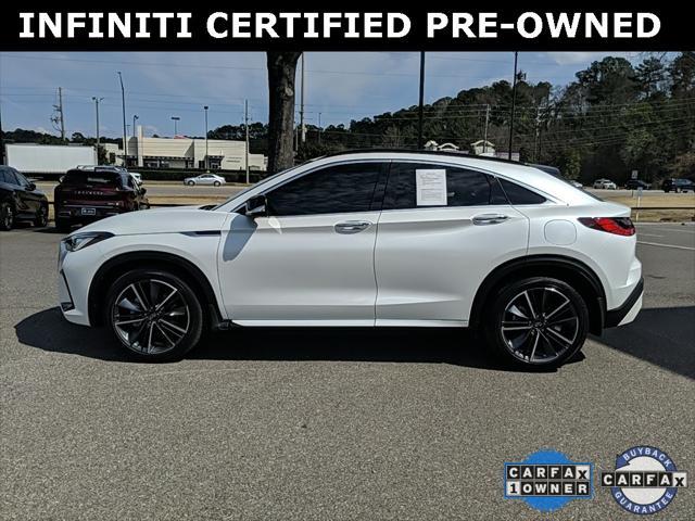 used 2023 INFINITI QX55 car, priced at $40,400