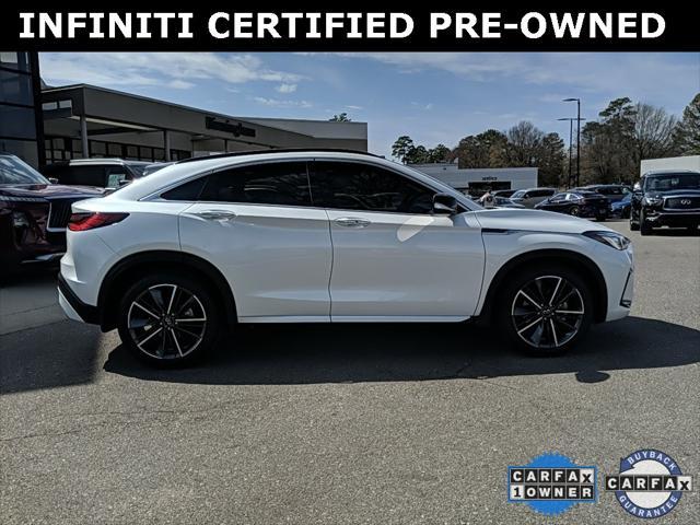 used 2023 INFINITI QX55 car, priced at $40,400