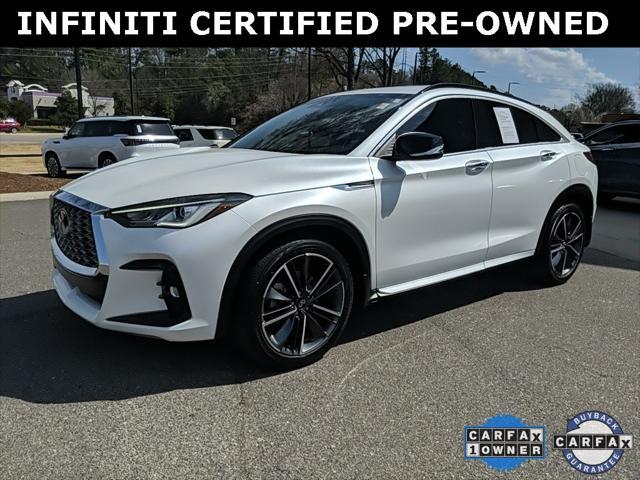 used 2023 INFINITI QX55 car, priced at $40,400