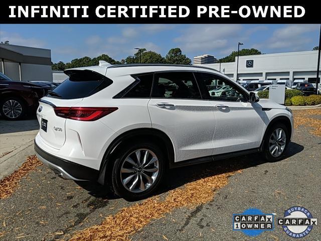 used 2021 INFINITI QX50 car, priced at $31,943