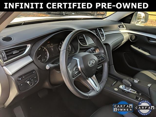 used 2021 INFINITI QX50 car, priced at $31,943