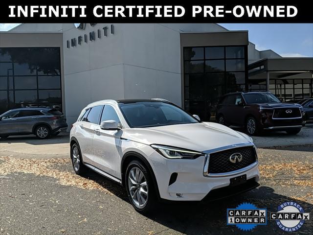 used 2021 INFINITI QX50 car, priced at $31,943