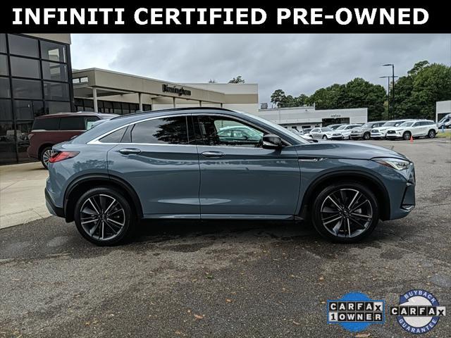 used 2023 INFINITI QX55 car, priced at $39,365