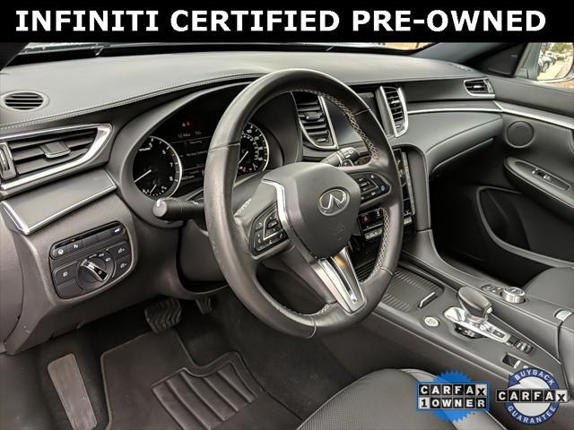 used 2023 INFINITI QX55 car, priced at $39,365