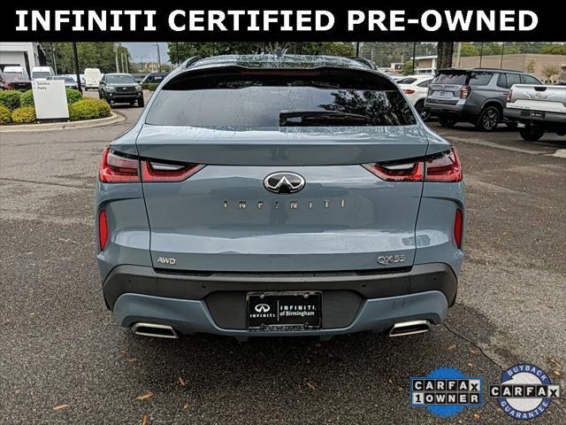 used 2023 INFINITI QX55 car, priced at $39,365