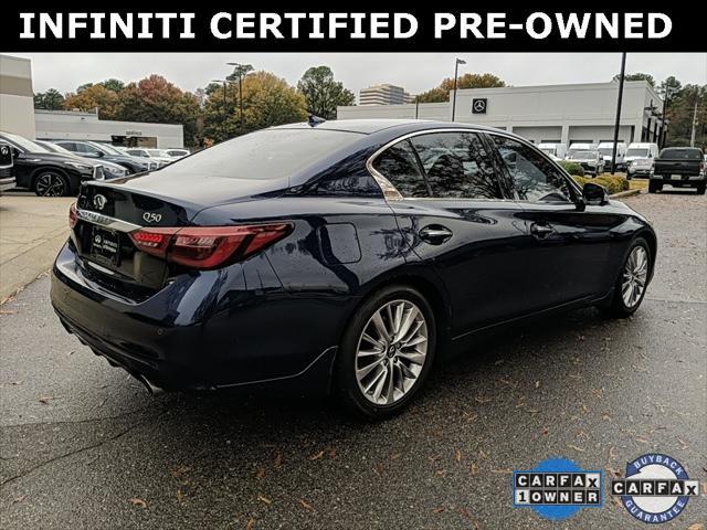 used 2021 INFINITI Q50 car, priced at $30,000