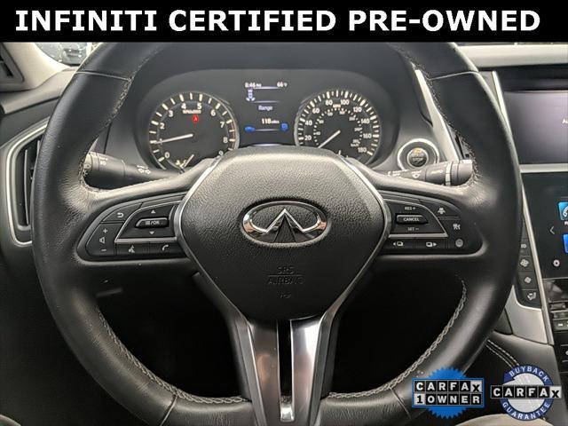 used 2021 INFINITI Q50 car, priced at $30,000