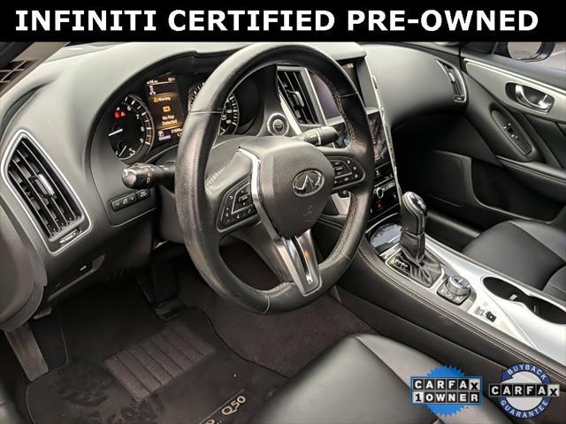 used 2021 INFINITI Q50 car, priced at $30,000