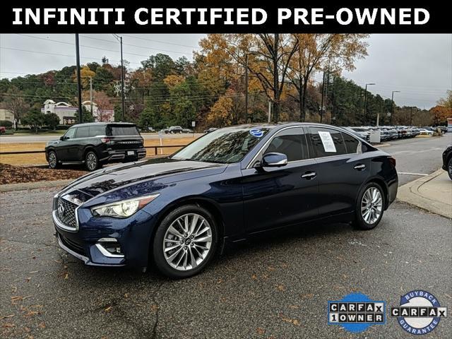 used 2021 INFINITI Q50 car, priced at $30,000