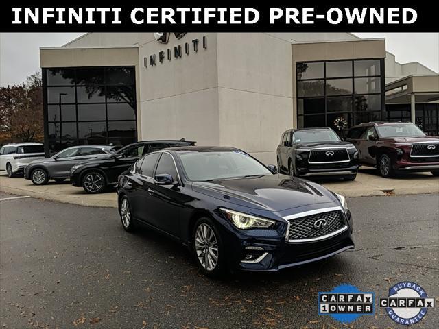 used 2021 INFINITI Q50 car, priced at $30,000