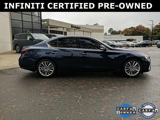 used 2021 INFINITI Q50 car, priced at $30,000