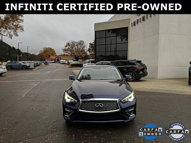 used 2021 INFINITI Q50 car, priced at $30,000