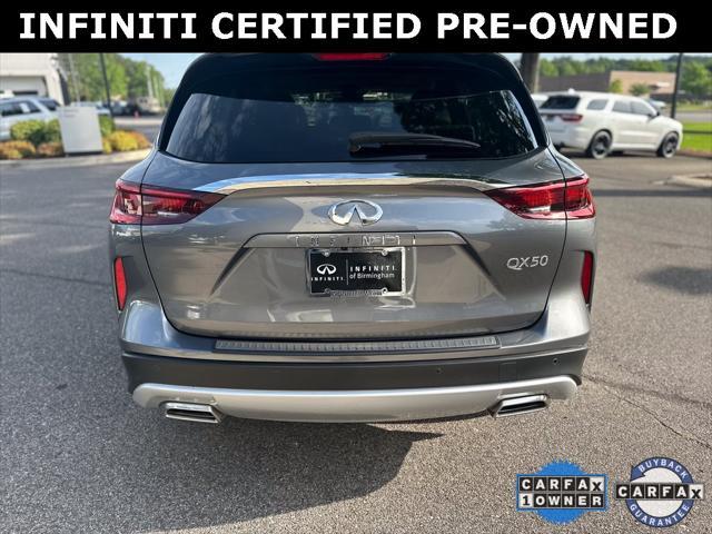 used 2024 INFINITI QX50 car, priced at $43,000