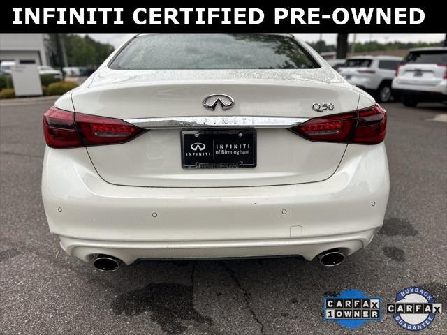 used 2024 INFINITI Q50 car, priced at $40,585