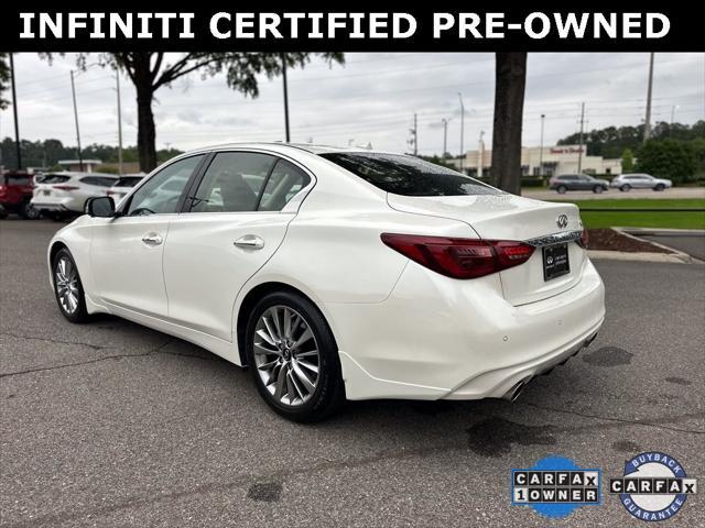 used 2024 INFINITI Q50 car, priced at $40,585