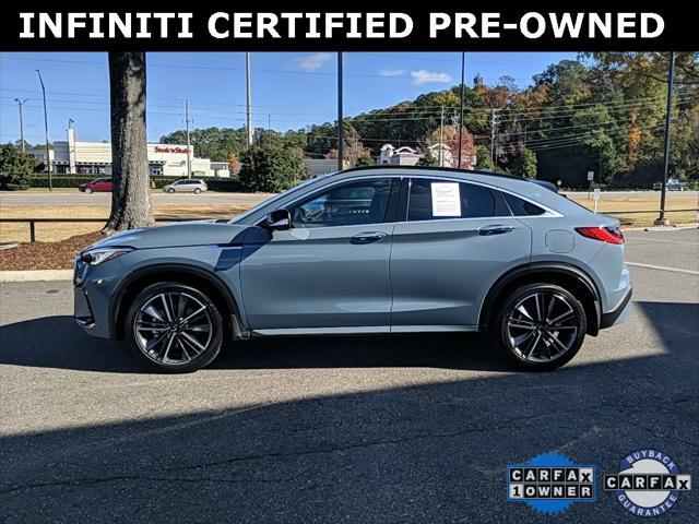 used 2024 INFINITI QX55 car, priced at $47,920