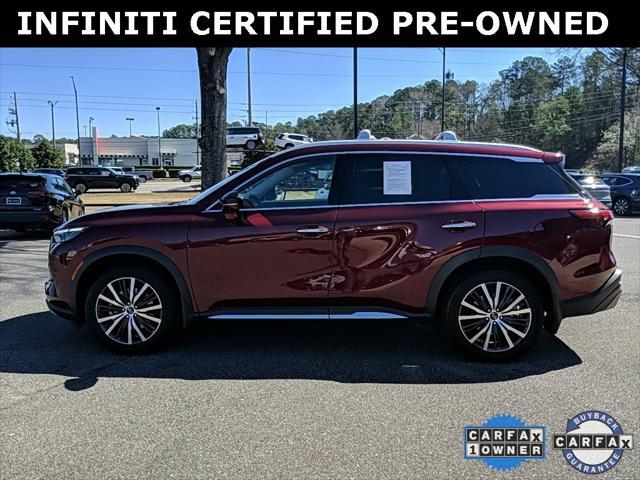 used 2023 INFINITI QX60 car, priced at $48,165