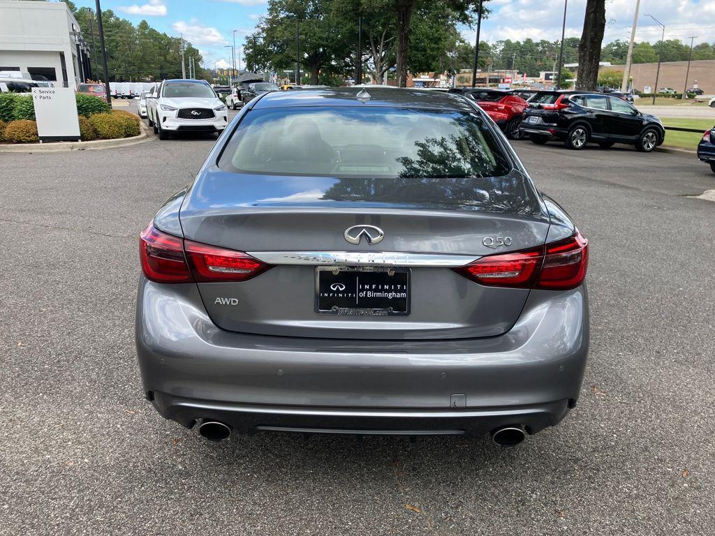 used 2022 INFINITI Q50 car, priced at $31,612
