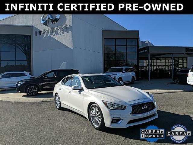 used 2021 INFINITI Q50 car, priced at $28,155