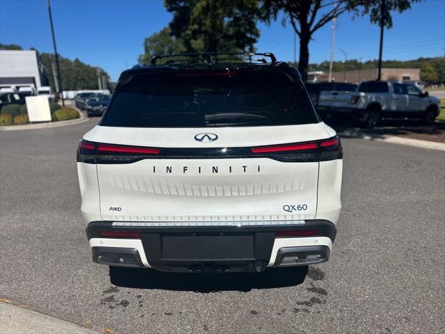 new 2025 INFINITI QX60 car, priced at $69,550