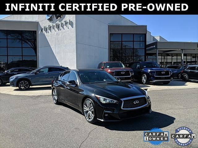 used 2022 INFINITI Q50 car, priced at $32,619