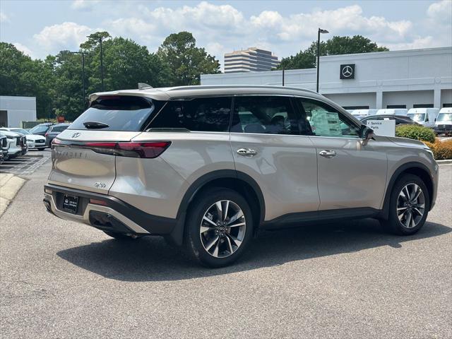 new 2025 INFINITI QX60 car, priced at $60,850