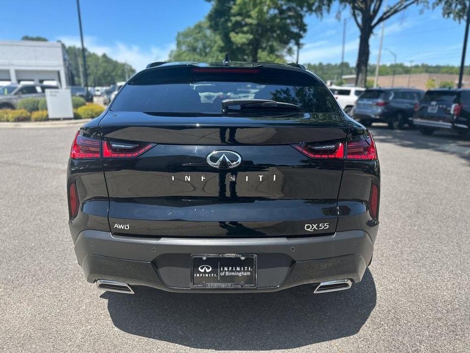 new 2025 INFINITI QX55 car, priced at $57,180