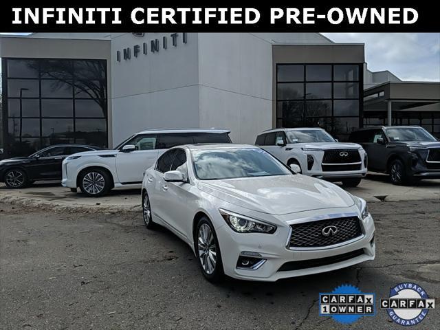 used 2021 INFINITI Q50 car, priced at $28,657