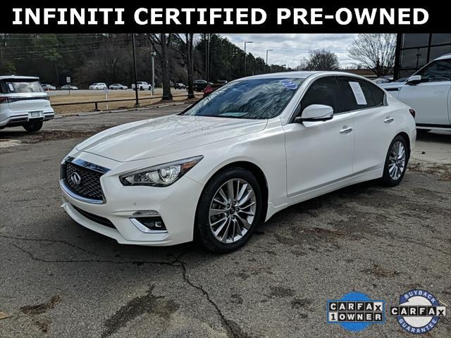 used 2021 INFINITI Q50 car, priced at $28,657