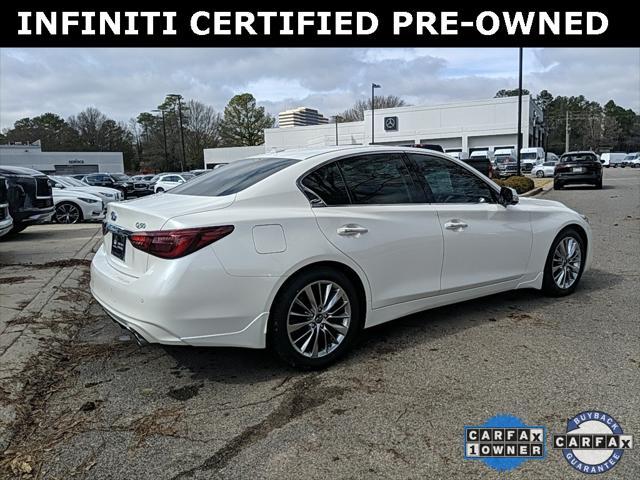 used 2021 INFINITI Q50 car, priced at $28,657