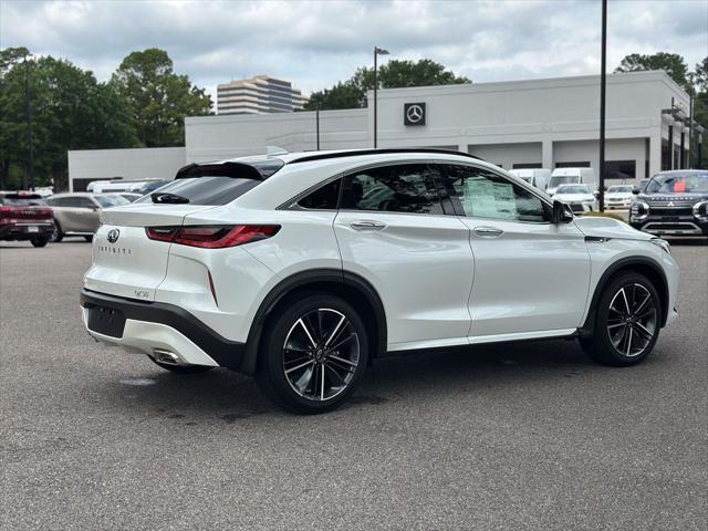 new 2025 INFINITI QX55 car, priced at $58,080