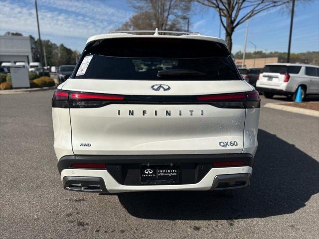 new 2025 INFINITI QX60 car, priced at $65,570