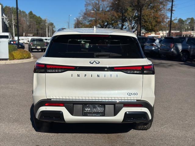 new 2025 INFINITI QX60 car, priced at $63,090