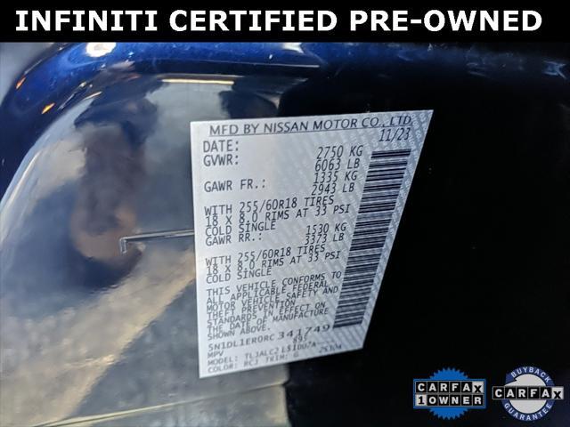 used 2024 INFINITI QX60 car, priced at $41,164