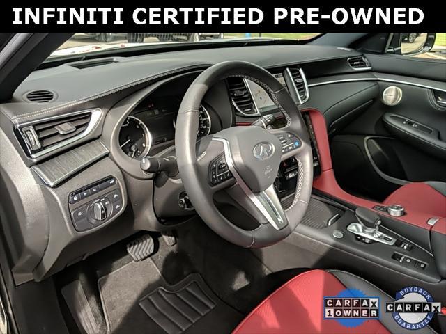 used 2023 INFINITI QX55 car, priced at $43,063