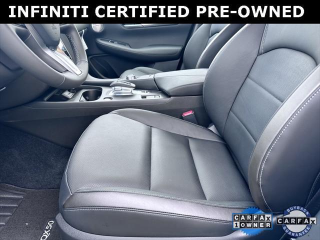 used 2024 INFINITI QX50 car, priced at $37,705