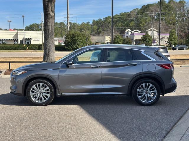 new 2025 INFINITI QX50 car, priced at $49,270