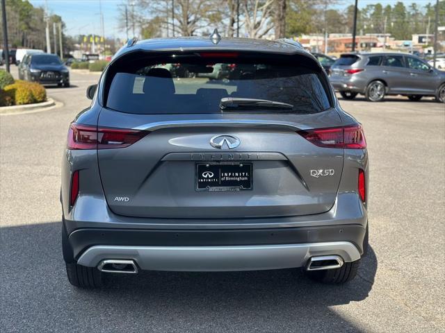 new 2025 INFINITI QX50 car, priced at $49,270