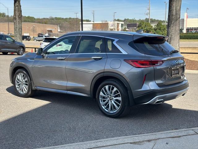 new 2025 INFINITI QX50 car, priced at $49,270