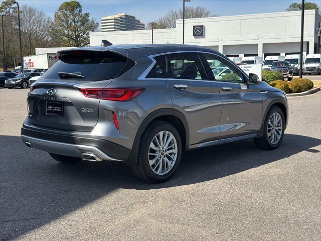 new 2025 INFINITI QX50 car, priced at $49,270