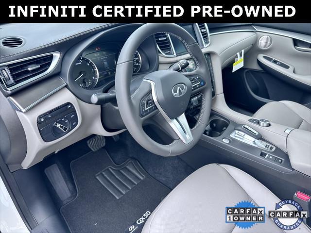 used 2024 INFINITI QX50 car, priced at $38,894